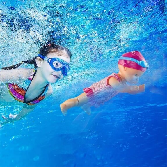 Bambola nuotatrice impermeabile BUDDYSWIM