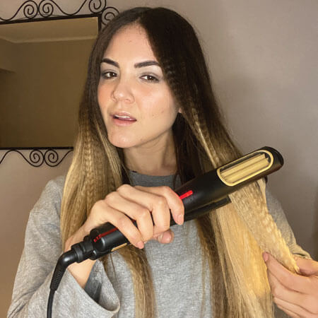 Automatická krepovacia žehlička na vlasy CRIMMASTER