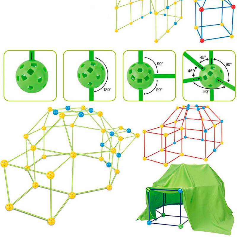 Kit per la costruzione di un forte | FORTKID