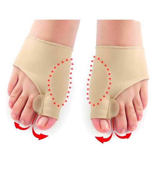 FIXEDFEET 1 pár (bal + jobb) ortopédiai lábujj-korrigáló