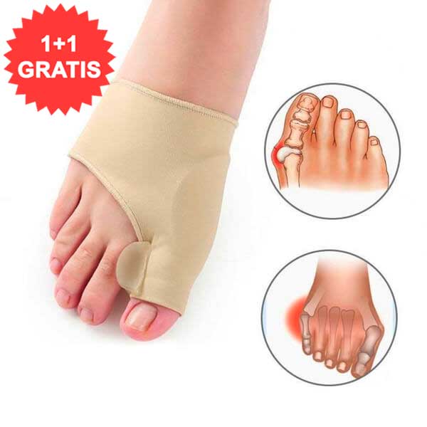 FIXEDFEET 1 pár (bal + jobb) ortopédiai lábujj-korrigáló 1+1 Gratis