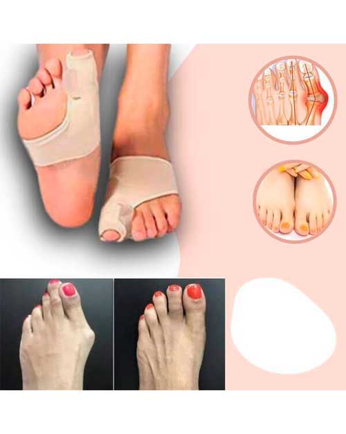 FIXEDFEET 1 pár (bal + jobb) ortopédiai lábujj-korrigáló