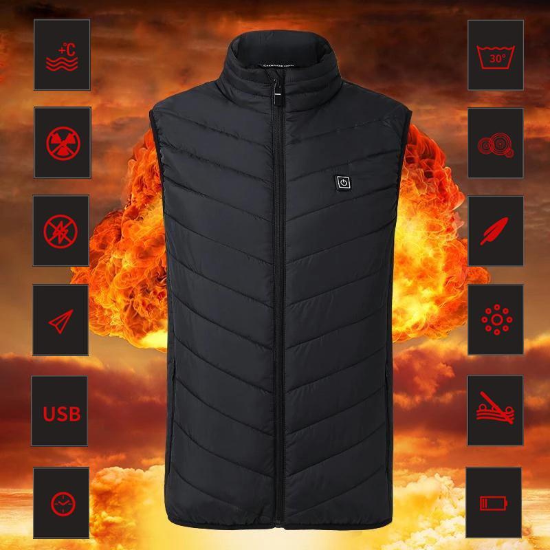 Unisex vyhřívaná vesta FLAMEVEST