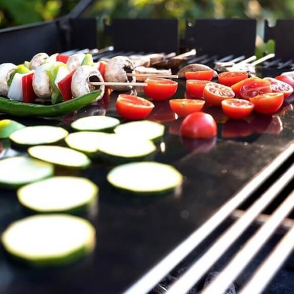 Nieprzywierające maty grillowe wielokrotnego użytku (2 sztuki) | GRILL
