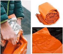 HOTBAG Vészhelyzeti termál kempinghálózsák 1+1 GRATIS