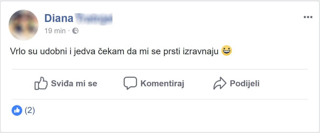 SILIKONSKI RAZDVAJAČI ZA ISPRAVLJANJE NOŽNIH PRSTIJU HALLUX