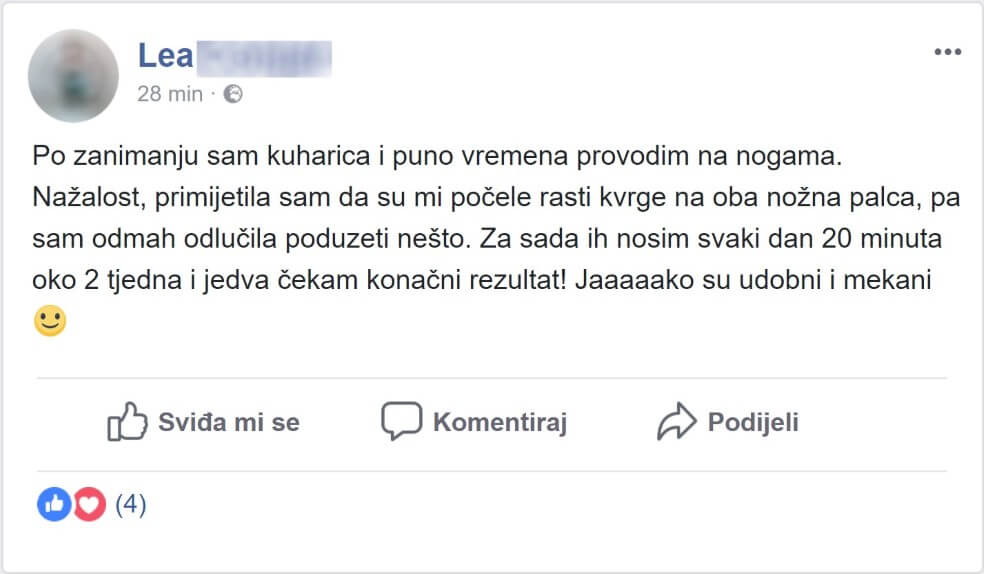 SILIKONSKI RAZDVAJAČI ZA ISPRAVLJANJE NOŽNIH PRSTIJU HALLUX