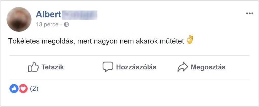 HALLUX SZILIKON LÁBUJJ TÁVTARTÓ
