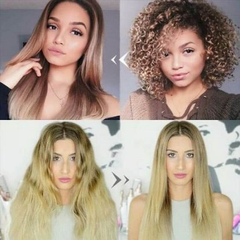 Spazzola per capelli lisciante con ionizzazione Lineahair