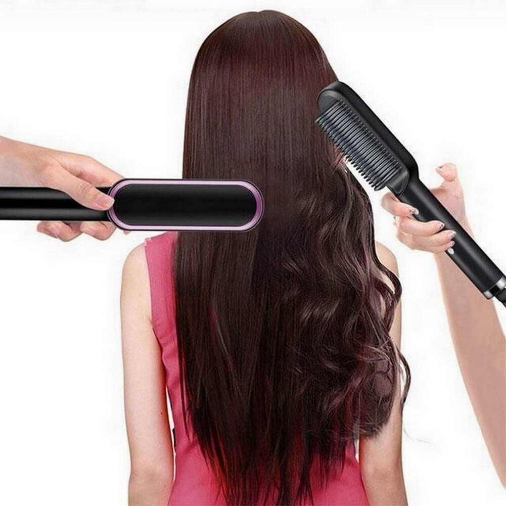 Spazzola per capelli lisciante con ionizzazione Lineahair
