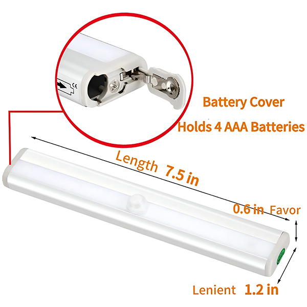 LED-Leuchte mit Bewegungssensor LUMICOM 1+1 GRATIS