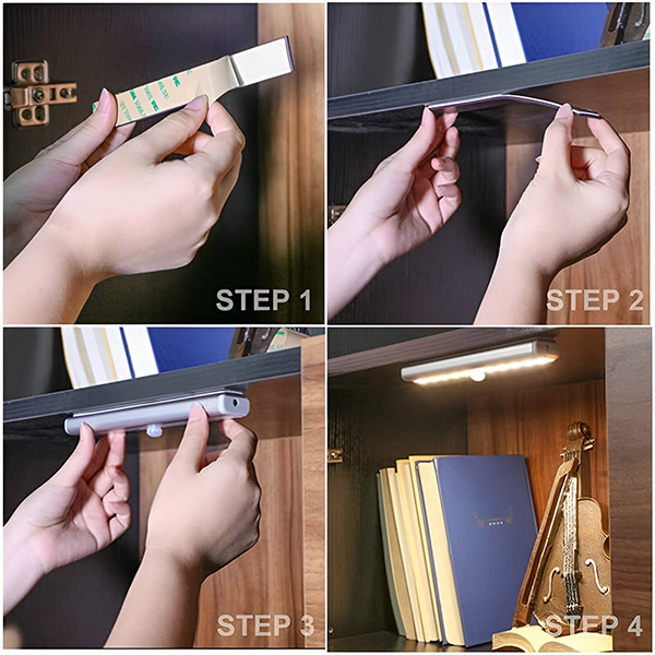 LED-Leuchte mit Bewegungssensor LUMICOM 1+1 GRATIS