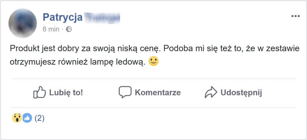 Żel do paznokci Poly – Zestaw z lampką LED