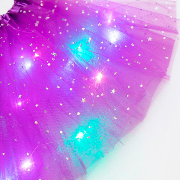 Gonna luccicante a LED PRINCESS