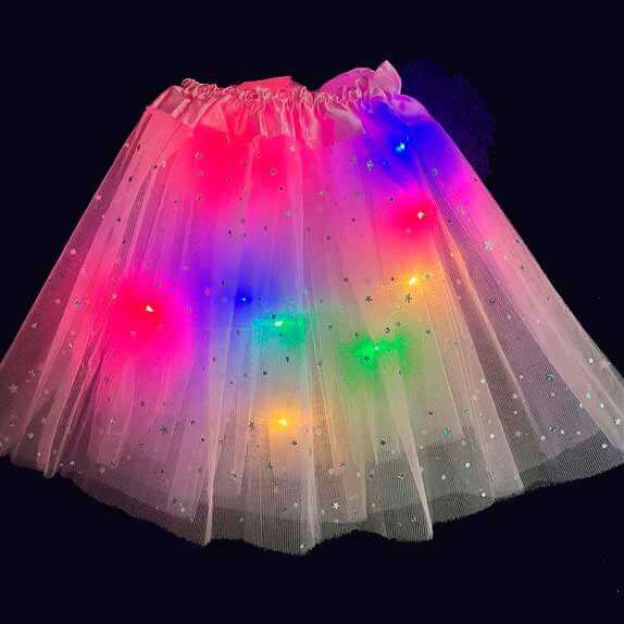 Świecąca spódniczka z diodami LED PRINCESS 1+1 Gratis