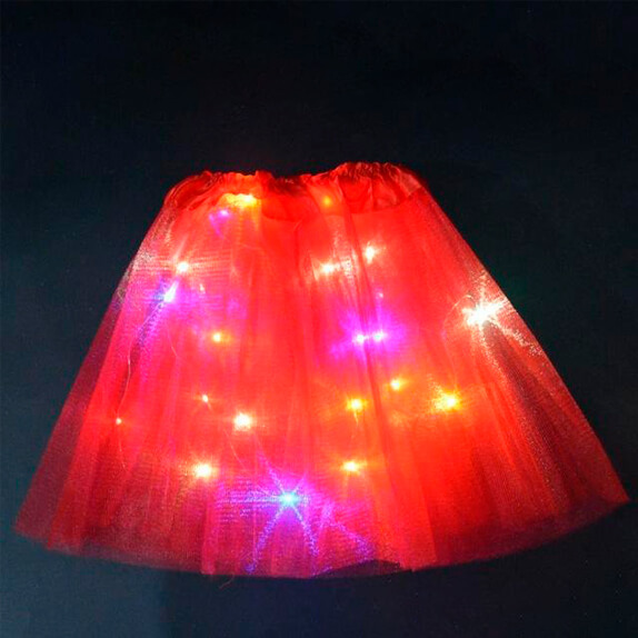 Gonna luccicante a LED PRINCESS