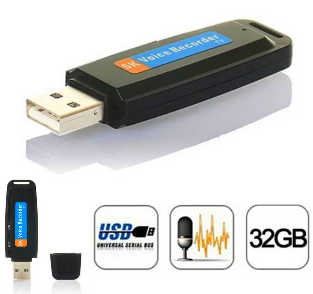 Συσκευή ηχογράφησης φωνής USB RECOS