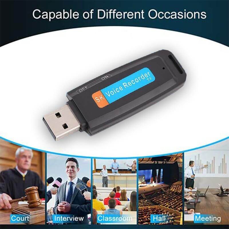 Συσκευή ηχογράφησης φωνής USB RECOS