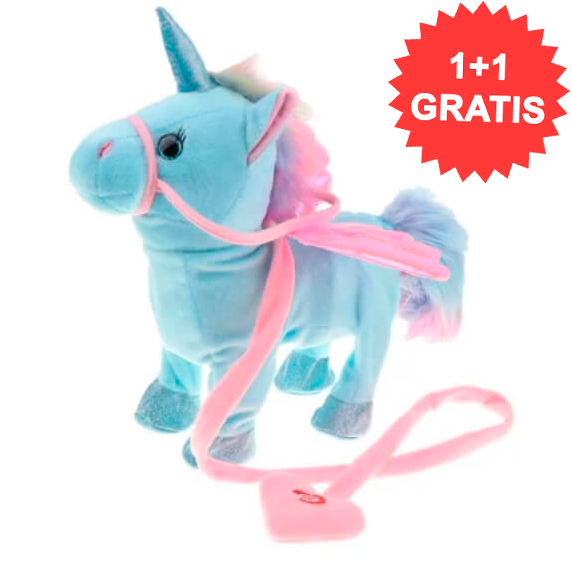 Sétáló és éneklő egyszarvú plüss játék | Roxy 1+1 INGYENES
