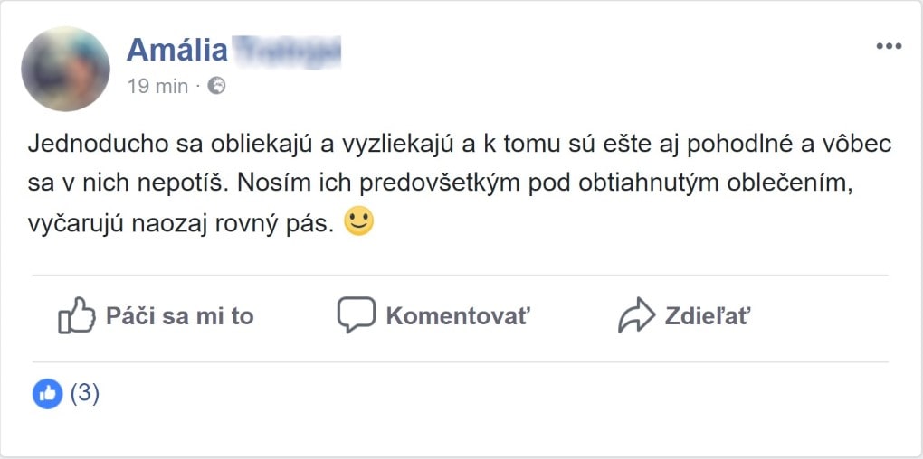 Nohavičky na formovanie postavy Slim-Waist