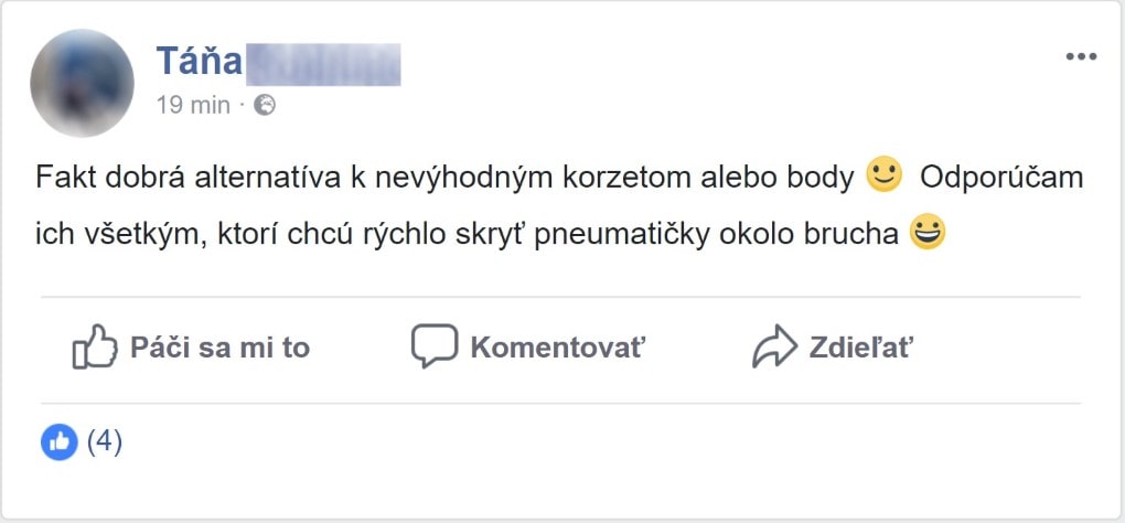 Nohavičky na formovanie postavy Slim-Waist