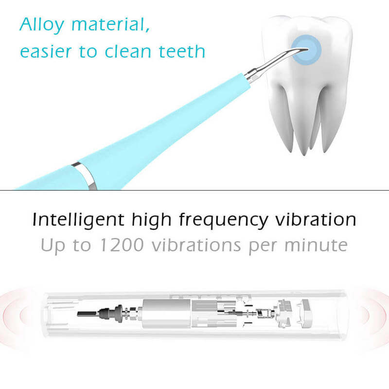 Limpiador ultrasónico de dientes SMILY