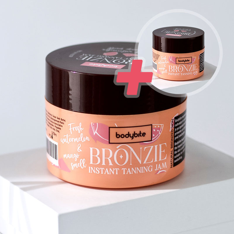 Okamžité opalovací máslo BRONZIE (200ml) 1+1 Gratis