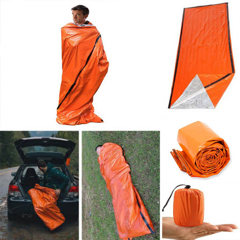 Termiczny śpiwór ratunkowy HOTBAG do stosowania w warunkach outdoorowych