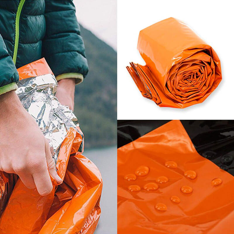 Termiczny śpiwór ratunkowy HOTBAG do stosowania w warunkach outdoorowych