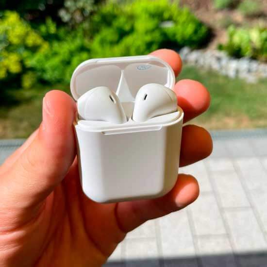 WhitePods – Vezeték nélküli fülhallgató iPhone és Android telefonokhoz